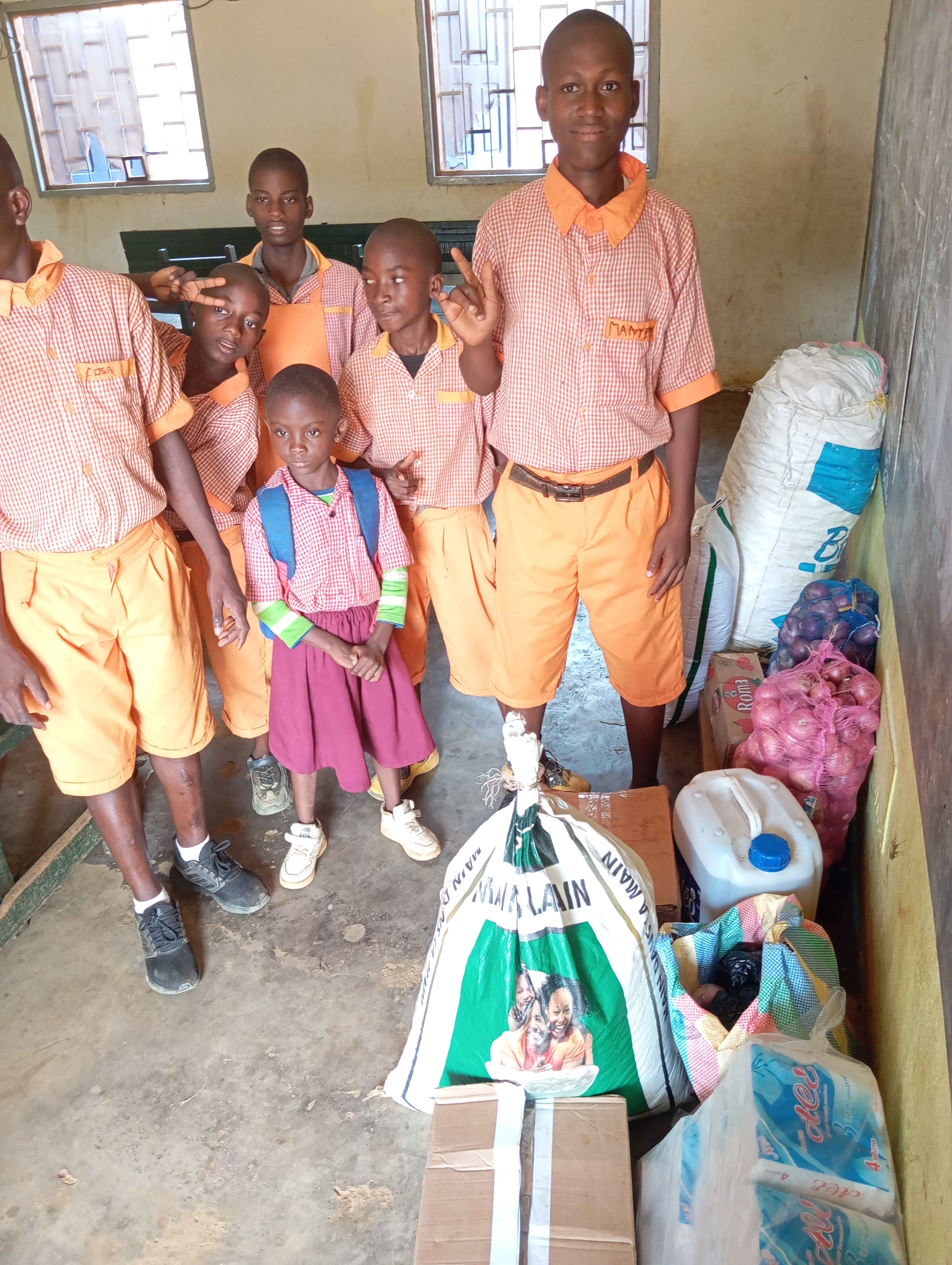 Enfants souriants
